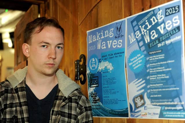 Making Waves organiser Sam Mason Bell