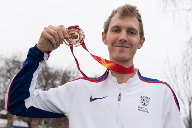 Alex Teuten will be back in England colours for the race in Cardiff on Sunday. Picture: Duncan Shepherd