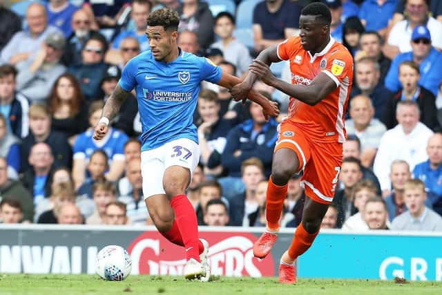 Andre Green has not featured for Pompey since facing Shrewsbury. Picture: Joe Pepler