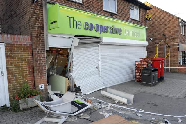The scene on Hambledon Road where crime scene investigators remained for some hours. Picture: Malcolm Wells