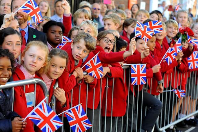 Harry and Meghan, Duke and Duchess of Sussex, visit Chichester. Picture Steve Robards