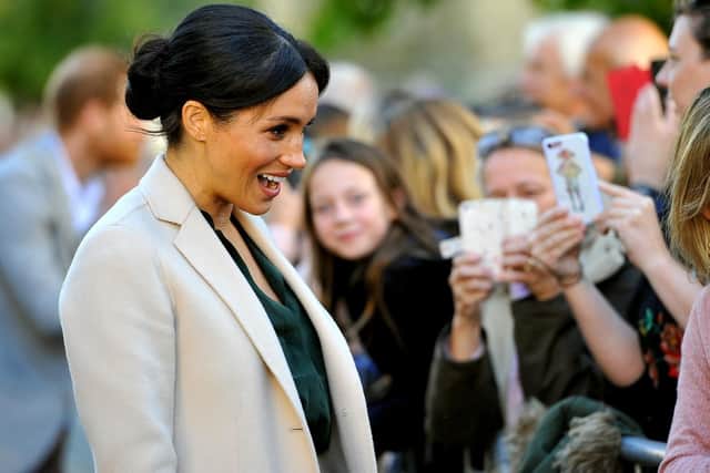 Harry and Meghan, Duke and Duchess of Sussex, visit Chichester. Picture Steve Robards