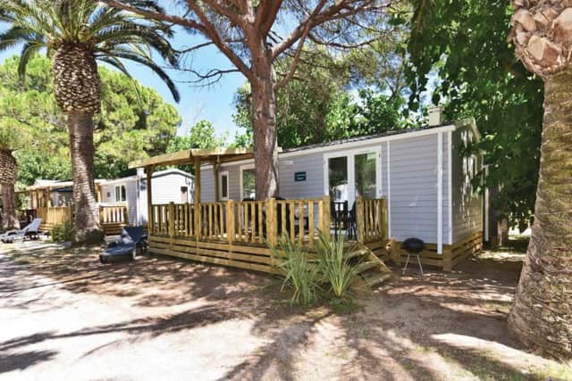 Eurocamps Azure accommodation.