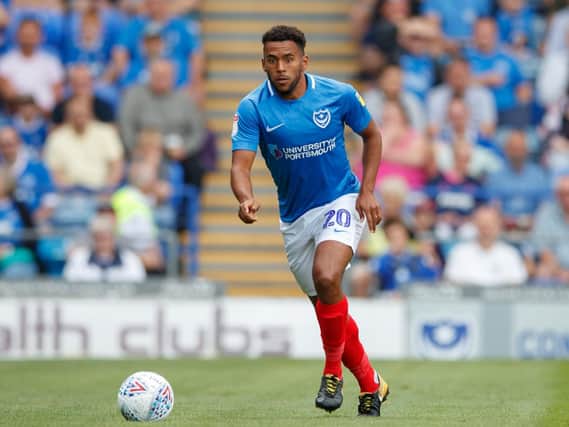 Pompey defender Nathan Thompson has picked up four bookings this season