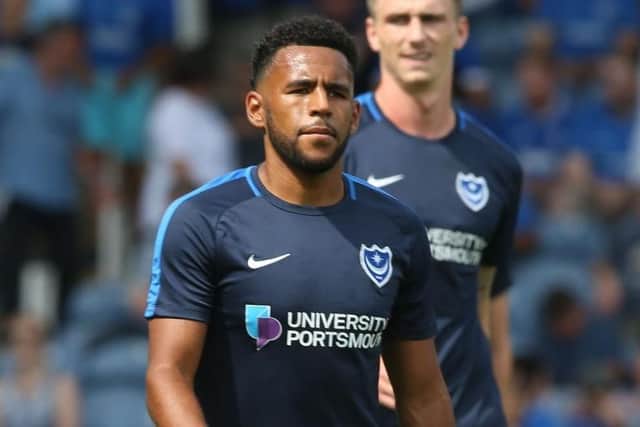 Pompey defender Andrew Fosker