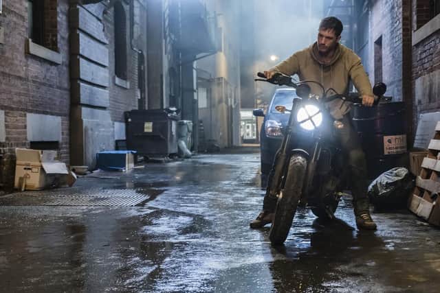 Tom Hardy in the new Marvel film, Venom