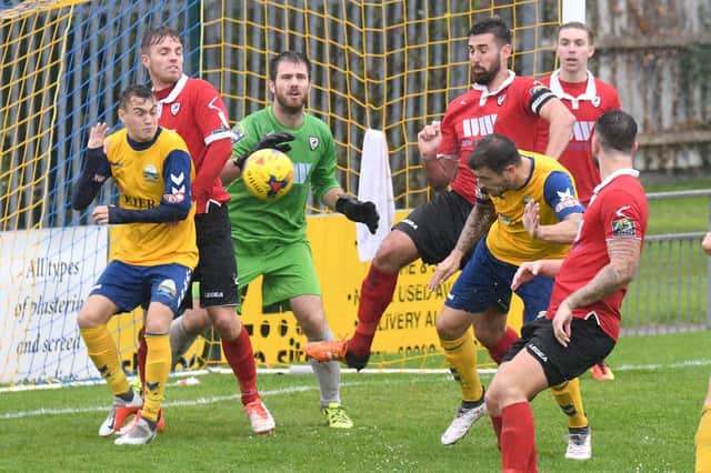Gosport Borough are determined to get some form going after three defeats. Picture: Neil Marshall