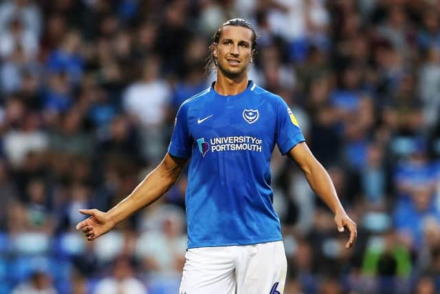 Christian Burgess was left out of Pompey's squad at Coventry. Picture: Joe Pepler