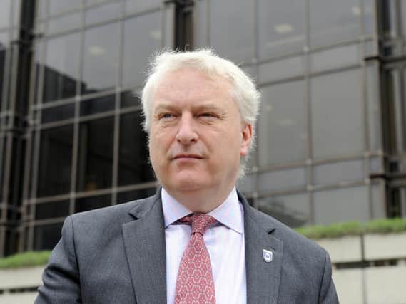 Council leader Cllr Gerald Vernon-Jackson