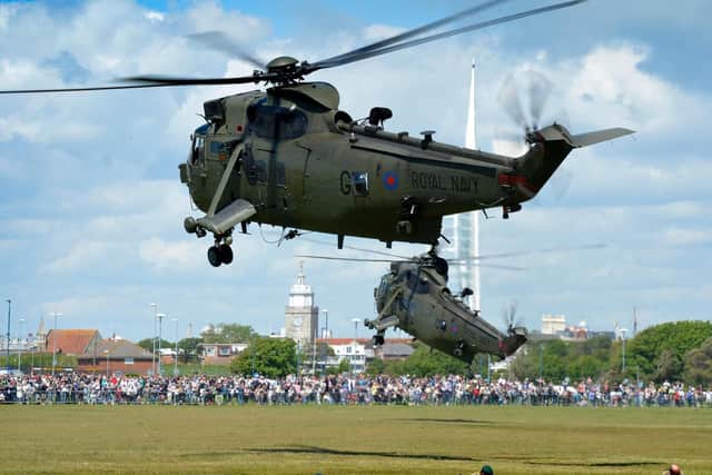 Celebrations for the D-Day 70 commemorations in Southsea in 2014.