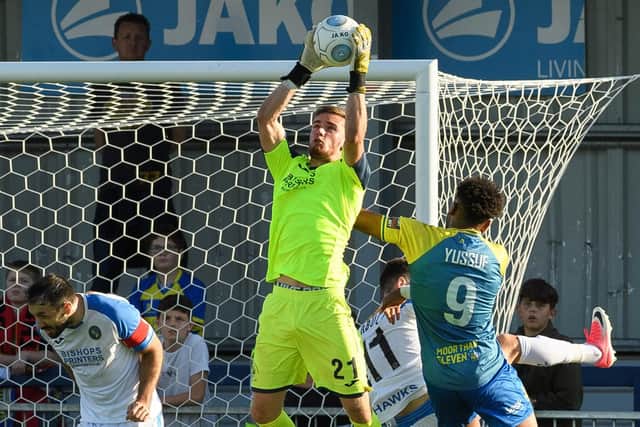Hawks goalkeeper Ben Dudzinski Picture: Keith Woodland
