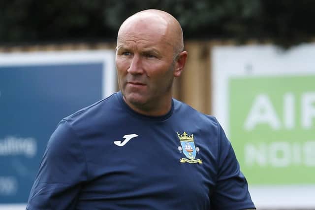 Baffins' manager Steve Leigh Picture: Chris Moorhouse