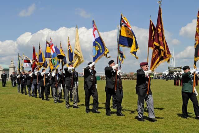 The D-Day 70 Drumhead Service was held on Southsea Common with The Princess Royal - Princess Anne, in June 2014. Picture: Malcolm Wells