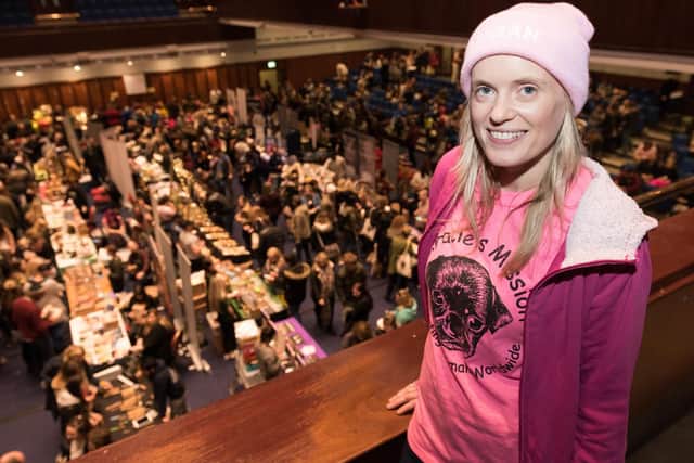 Victoria Bryceson, organiser of the Portsmouth Vegan Festival. Picture: Duncan Shepherd