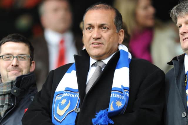 Balram Chainrai has contributed towards a forthcoming Pompey documentary