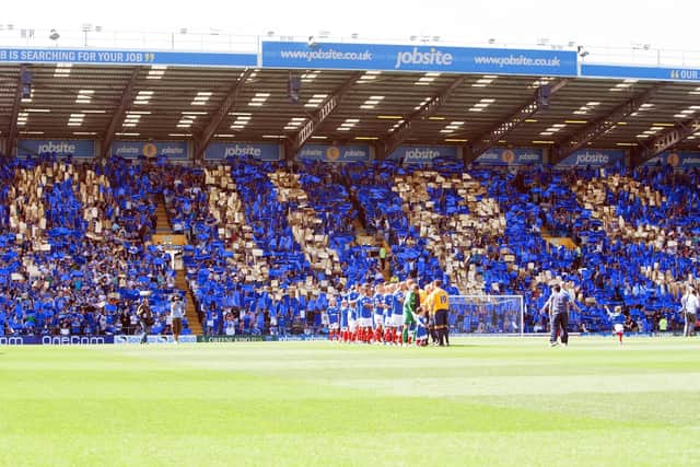 Fratton Park - a sporting cathedral.