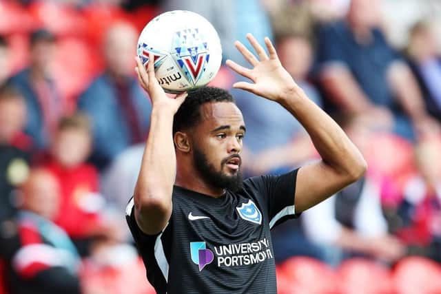 Anton Walkes returned to the Pompey squad for the visit to Coventry on Tuesday night