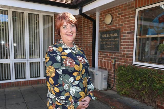 Ruth White, chief executive of the Rowans Hospice. Picture: Habibur Rahman