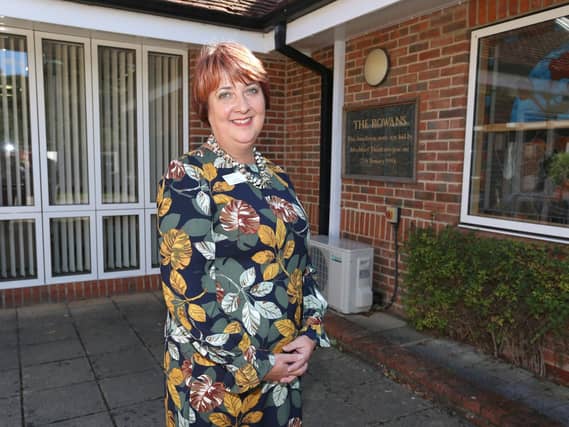 Ruth White, chief executive of the Rowans Hospice. Picture: Habibur Rahman