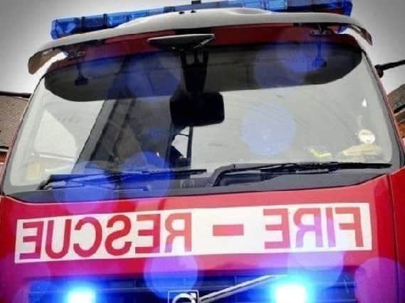 Fire services were called to Portsdown Road
