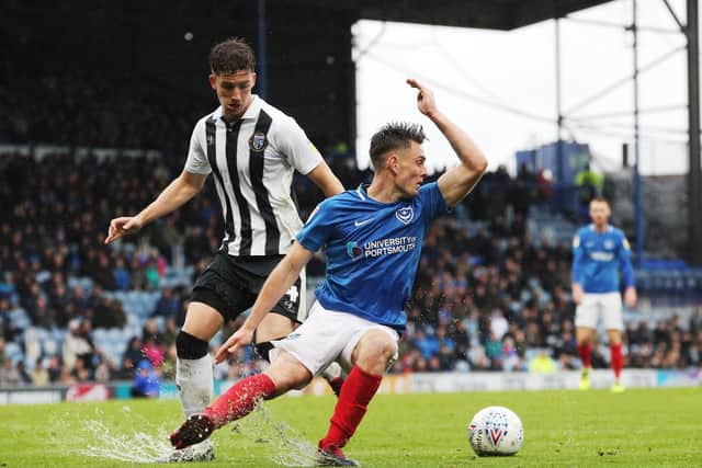 Ben Thompson appeared as a half-time substitute against Gillingham. Picture: Joe Pepler