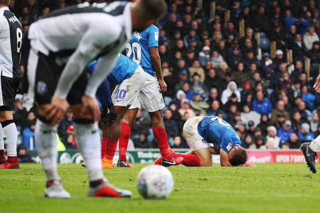 Pompey lost 2-0 against Gillingham. Picture: Joe Pepler