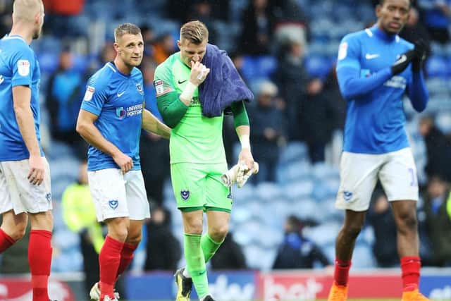 Pompey lost 2-0 to Gillingham in League One. Picture: Joe Pepler
