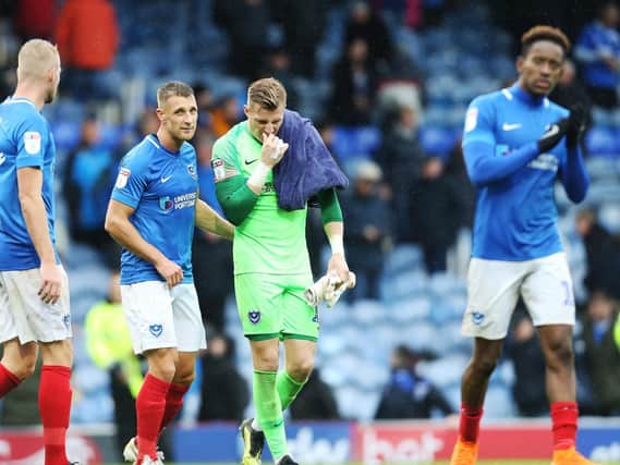 Pompey lost 2-0 to Gillingham in League One. Picture: Joe Pepler