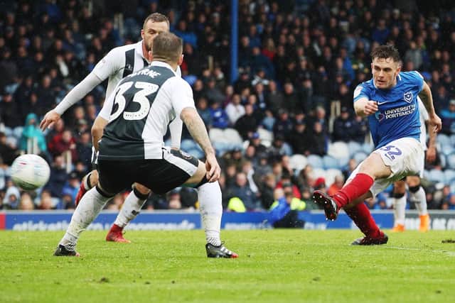 Ben Thompson made an impact after appearing at half time against Gillingham. Picture: Joe Pepler