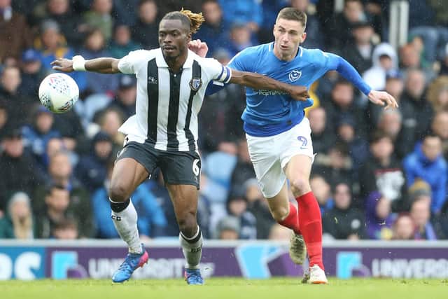 Gaffer for the Day Paul Fletcher was frustrated over Pompey's failure to score against Gillingham. Picture: Joe Pepler