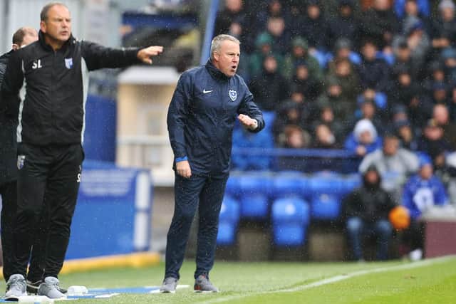 Pompey boss Kenny Jackett: Picture: Joe Pepler