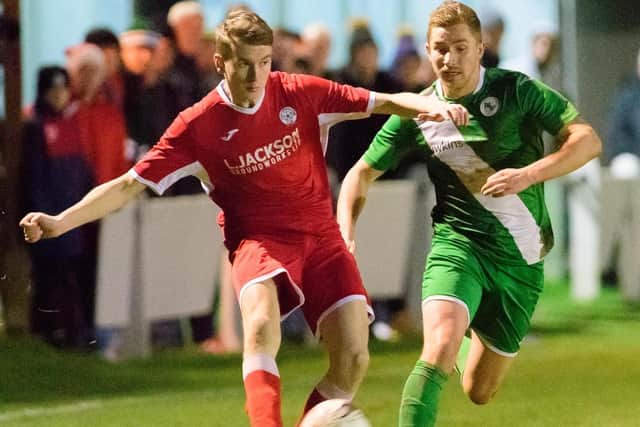 Harry Jackson scored two goals for Horndean. Picture: Keith Woodland