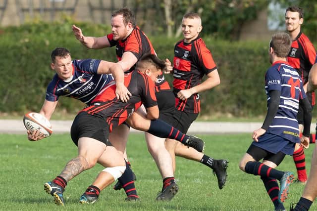 Fareham Heathens lost out with some frustrating errors. Picture: Keith Woodland