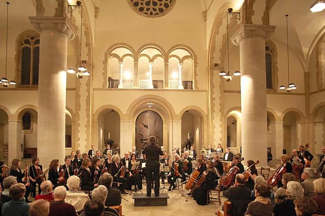 Solent Symphony Orchestra were at Portsmouth Cathedral this weekend.