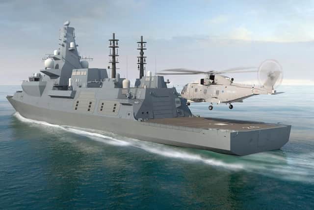 A computer generated image of the Type 26