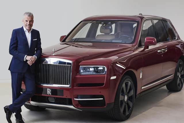 Torsten Mller-Otvs, chief executive officer of Rolls-Royce Motor Cars in Goodwood, Chichester