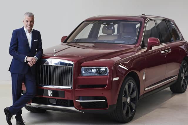 Torsten Mller-Otvs, chief executive officer of Rolls-Royce Motor Cars in Goodwood, Chichester