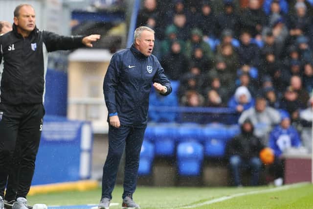 Pompey boss Kenny Jackett Picture: Joe Pepler