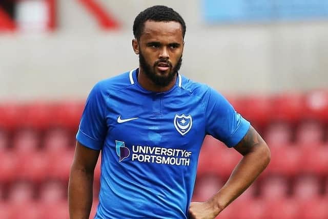 Pompey defender Anton Walkes Picture: Joe Pepler