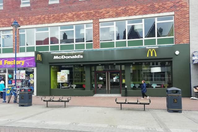 McDonalds in Gosport High Street, which will be closing on November 17. Picture: David George
