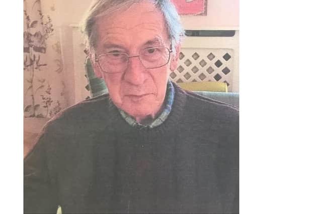 Colin Dyer, 78 from Petersfield, is missing. Picture: Hants police