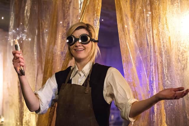 Jodie Whittaker as The Doctor in Doctor Who