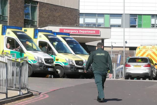 Paramedic teams described the emergency department as being 'in chaos'.