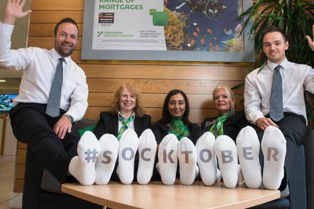 Yorkshire Building Society has launched its Socktober appeal
