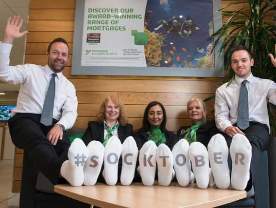 Yorkshire Building Society has launched its Socktober appeal