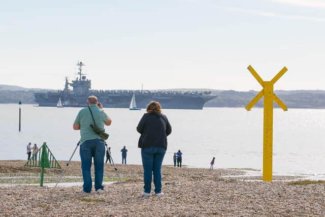 USS Harry S Truman. Photo: Mark Rutley.