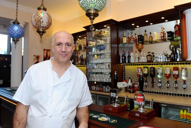 The Old Forge Inn reopened on Friday, October 5. Pictured is: Owner Kemal Aksoy (50)