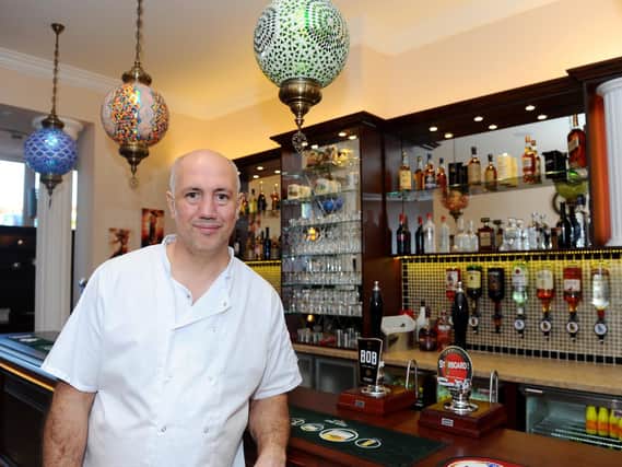 The Old Forge Inn reopened on Friday, October 5. Pictured is: Owner Kemal Aksoy (50)