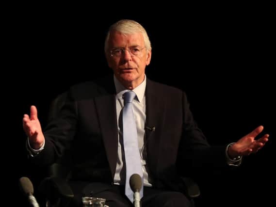 Former prime minister Sir John Major. Picture: Scott Heppell/PA Wire
