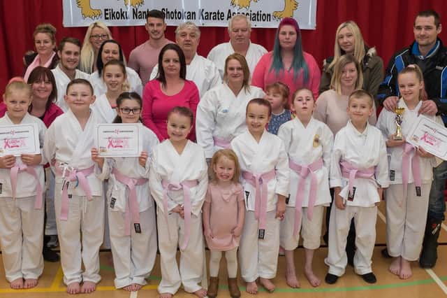 A karate club in Havant are doing a sponsored walk for Ickle Pickles